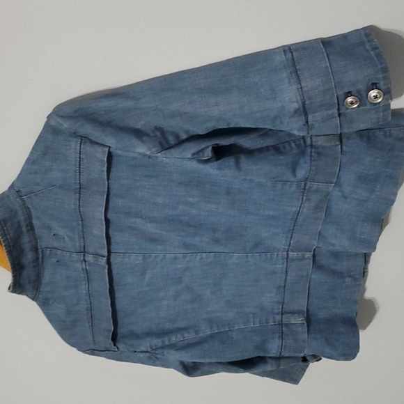 Attention jacket womens size small sz s 98% cotton 2% spandex y2k - Picture 6 of 16